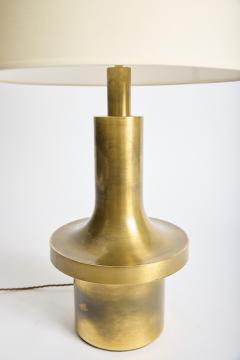 Mid Century Brass Table Lamp - 4818261