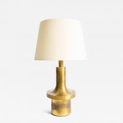 Mid Century Brass Table Lamp - 4818908