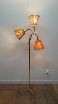 Mid Century Brass Triennale Floor Lamp - 1753991