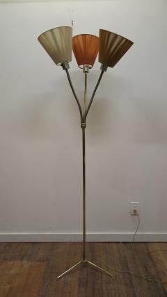 Mid Century Brass Triennale Floor Lamp - 1753995