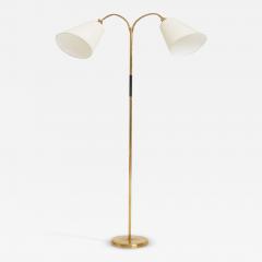 Mid Century Brass Two Arm Floor Lamp - 2784150