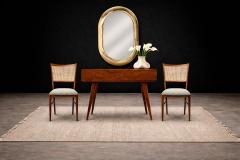 Mid Century Brazilian Modern Rosewood Lift Top Desk Brazil 1950s - 4531050