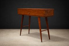 Mid Century Brazilian Modern Rosewood Lift Top Desk Brazil 1950s - 4531051