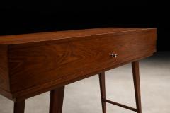Mid Century Brazilian Modern Rosewood Lift Top Desk Brazil 1950s - 4531053