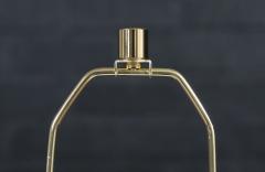 Mid Century Brutalist Flame Leaf Gilt Metal Table Lamps - 4196303