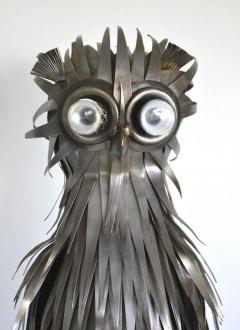 Mid Century Brutalist Inspired French Sculptural Owl Form Table Lamp - 909800