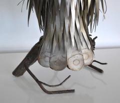 Mid Century Brutalist Inspired French Sculptural Owl Form Table Lamp - 909803