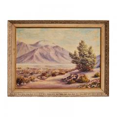 Mid Century California Desert Painting - 4656541