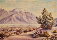 Mid Century California Desert Painting - 4659252