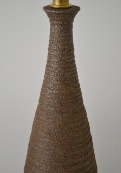 Mid Century Ceramic Bottle Form Table Lamp - 2506260