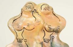 Mid Century Ceramic Nude Women Sculpture - 2217163