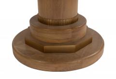 Mid Century Cerused Oak Octagonal Center Table - 1379588