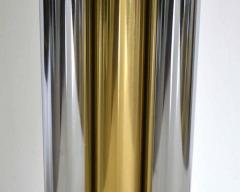 Mid Century Chrome and Brass Table Lamp - 848605