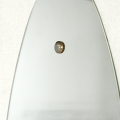 Mid Century Coat Rack with Integrated Mirror Italy 1970s - 4373608