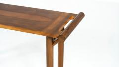 Mid Century Console Walnut Italy 1970s - 4551743