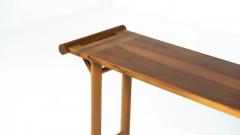Mid Century Console Walnut Italy 1970s - 4551745
