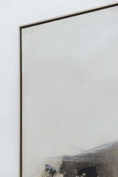 Mid Century Cuban Framed Abstract Oil Painting on Canvas - 4514902