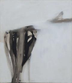 Mid Century Cuban Framed Abstract Oil Painting on Canvas - 4527602