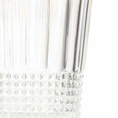 Mid Century Cut Glass and Brass Ice Bucket - 4195205
