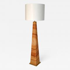 Mid Century Cut Reed Floor Lamp - 673973