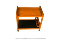 Mid Century Danish 1960s Teak Bar Cart Denmark - 3312943