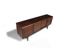 Mid Century Danish Credenza in Brazilian Rosewood Restored - 4122375