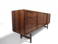 Mid Century Danish Credenza in Brazilian Rosewood Restored - 4122376