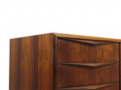 Mid Century Danish Credenza in Brazilian Rosewood Restored - 4122378
