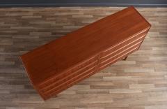 Mid Century Danish Modern 8 Drawer Teak Dresser - 3801377