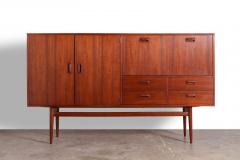 Mid Century Danish Modern Bar Cabinet Classic 1960s Scandinavian Design - 4283470