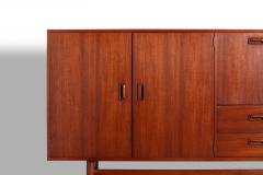 Mid Century Danish Modern Bar Cabinet Classic 1960s Scandinavian Design - 4283473