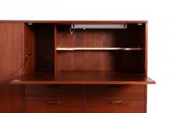 Mid Century Danish Modern Bar Cabinet Classic 1960s Scandinavian Design - 4283476