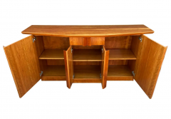 Mid Century Danish Modern Credenza or Cabinet in Cherry Wood - 2592041