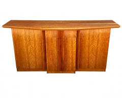 Mid Century Danish Modern Credenza or Cabinet in Cherry Wood - 2592042