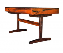 Mid Century Danish Modern Desk in High Contrast Rosewood - 2710795