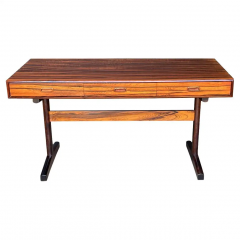 Mid Century Danish Modern Desk in High Contrast Rosewood - 2710796