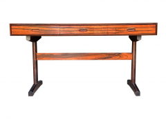 Mid Century Danish Modern Desk in High Contrast Rosewood - 2710798