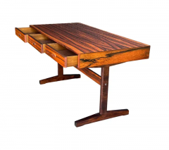 Mid Century Danish Modern Desk in High Contrast Rosewood - 2710810