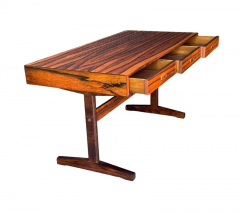 Mid Century Danish Modern Desk in High Contrast Rosewood - 2710812