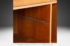 Mid Century Danish Modern Expanding 2 Piece Console Media Center Cabinet - 3991977