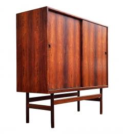 Mid Century Danish Modern Large Scale Cabinet Chest or Credenza in Rosewood - 2233793