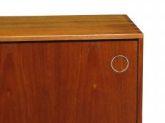 Mid Century Danish Narrow Teak Night Stand Entryway Cabinet - 2989962