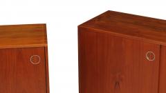 Mid Century Danish Narrow Teak Night Stand Entryway Cabinet - 2989966