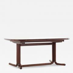 Mid Century Danish Rosewood Expanding Dining Table with 2 Leaves - 3710272