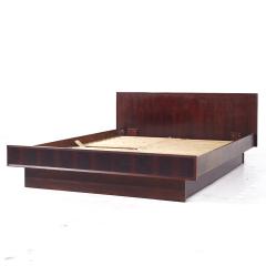 Mid Century Danish Rosewood Queen Platform Bed - 3840037