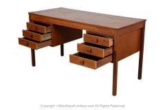 Mid Century Danish Teak Desk - 3896260