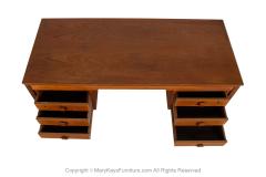 Mid Century Danish Teak Desk - 3896262