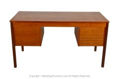 Mid Century Danish Teak Desk - 3896267