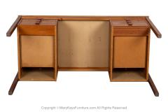 Mid Century Danish Teak Desk - 3896269