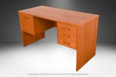 Mid Century Danish Teak Desk - 4232561